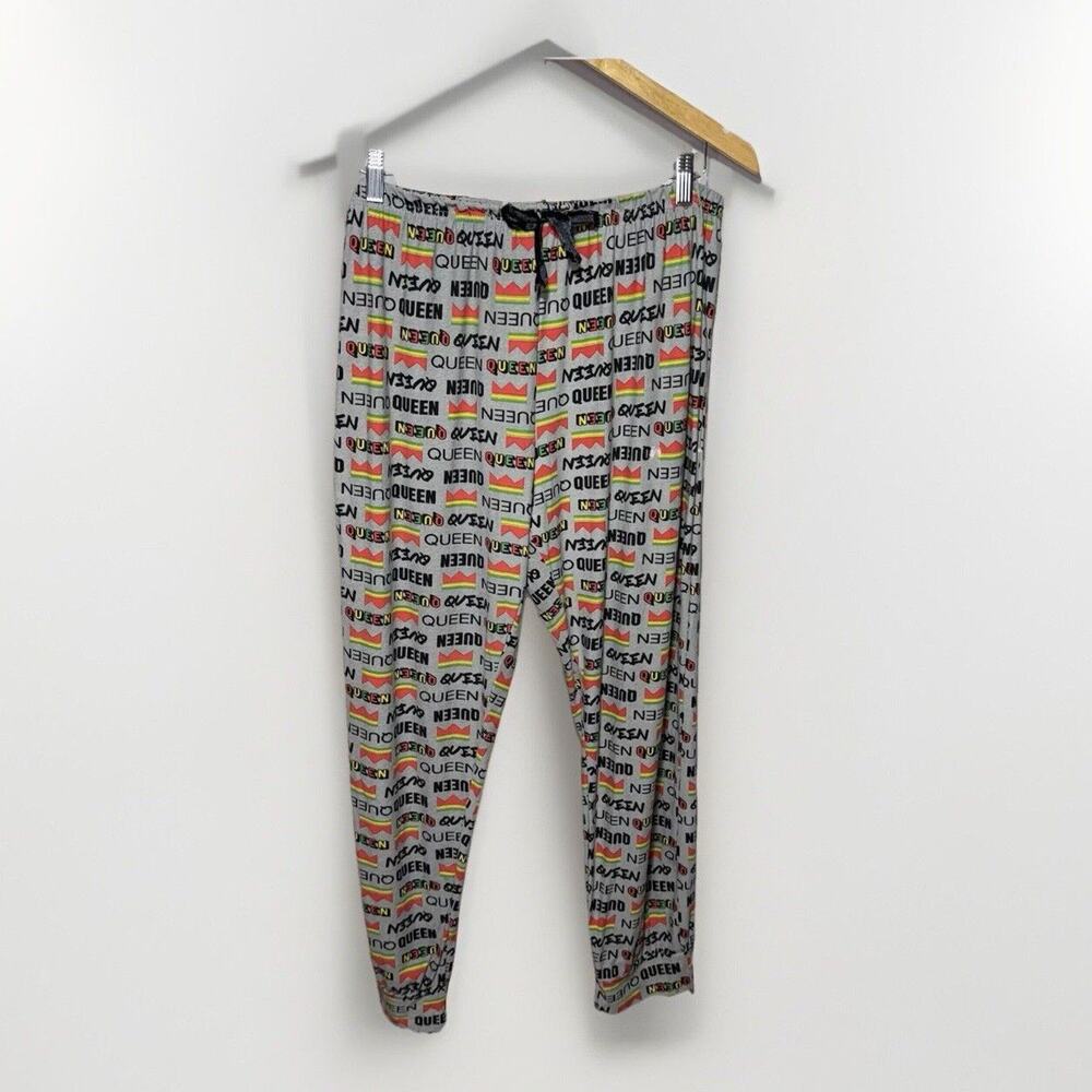 Roll Outta Bed Queen Pajama Bottoms 2X Stretch Loungewear Comfy Lightweight